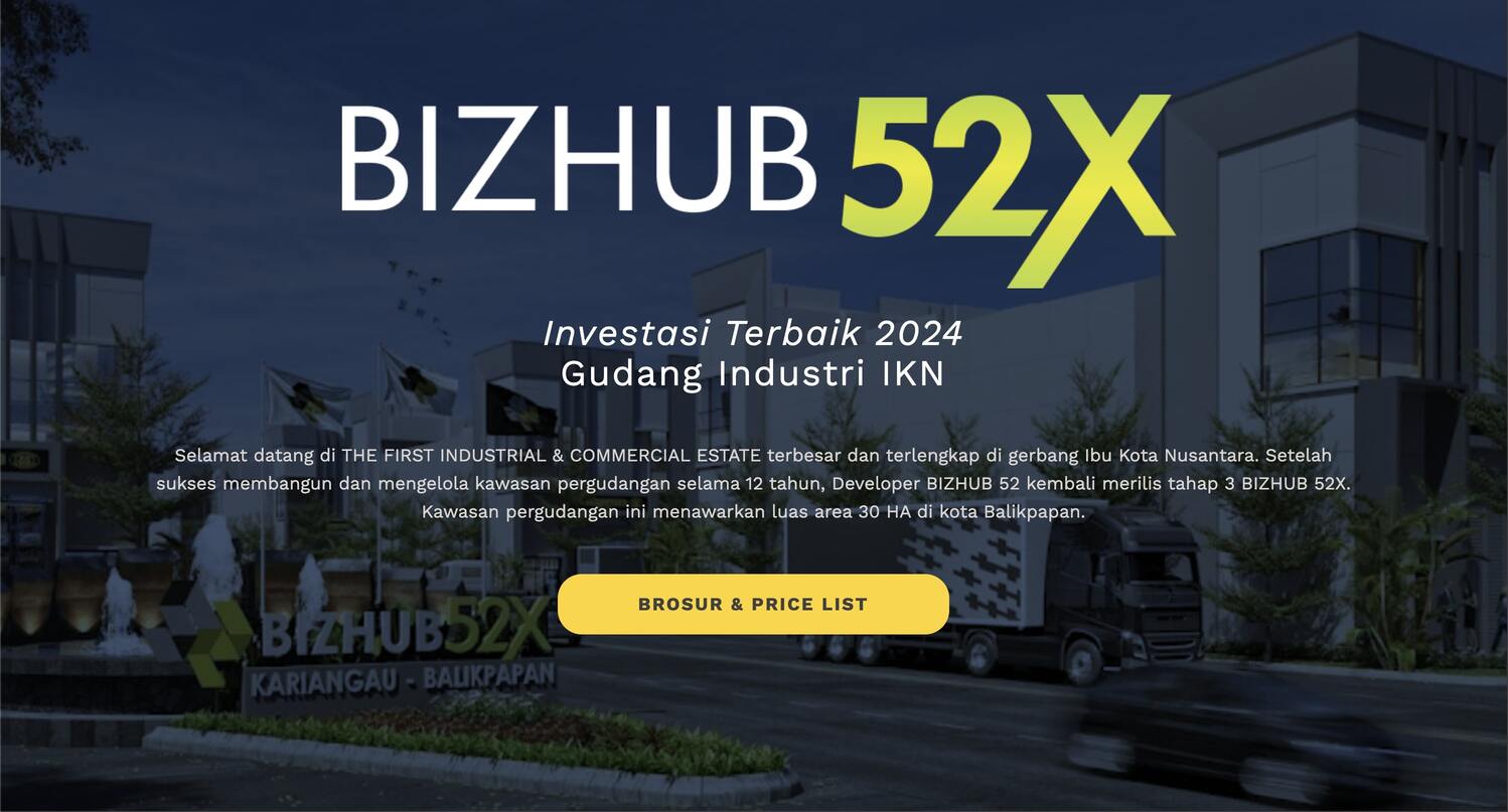 Screenshot of Campaign Website for Warehouses